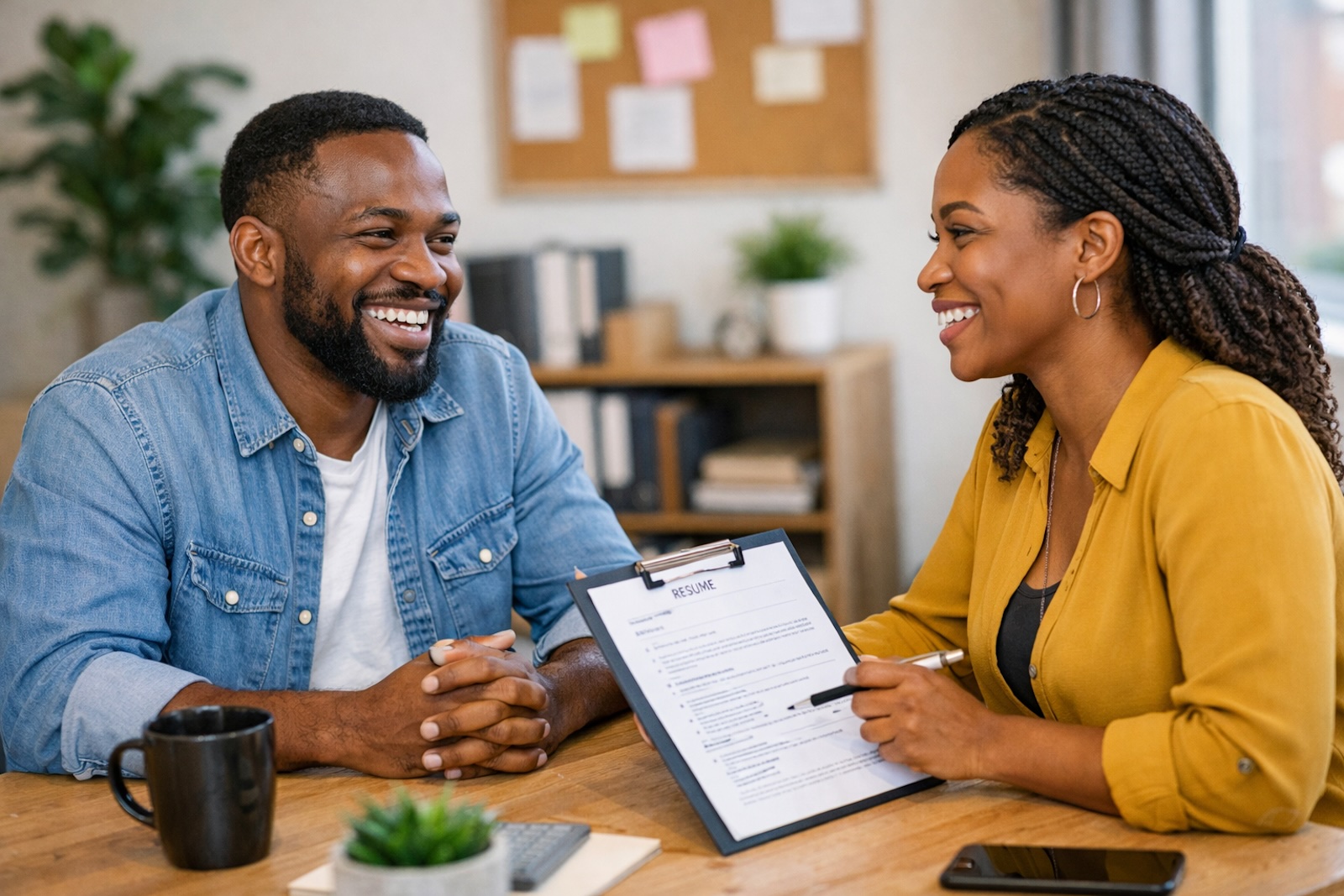 Job interview for home support careers at Sturbridge Platinum Solutions Lusaka